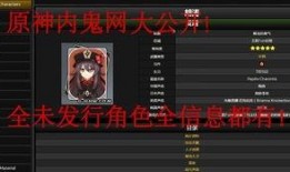 原神最新内鬼爆料网站,新角色、新剧情及版本更新大揭秘！